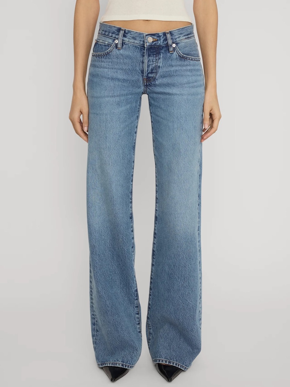 Frame Amelia Gray Bootcut Rapture Jeans 26